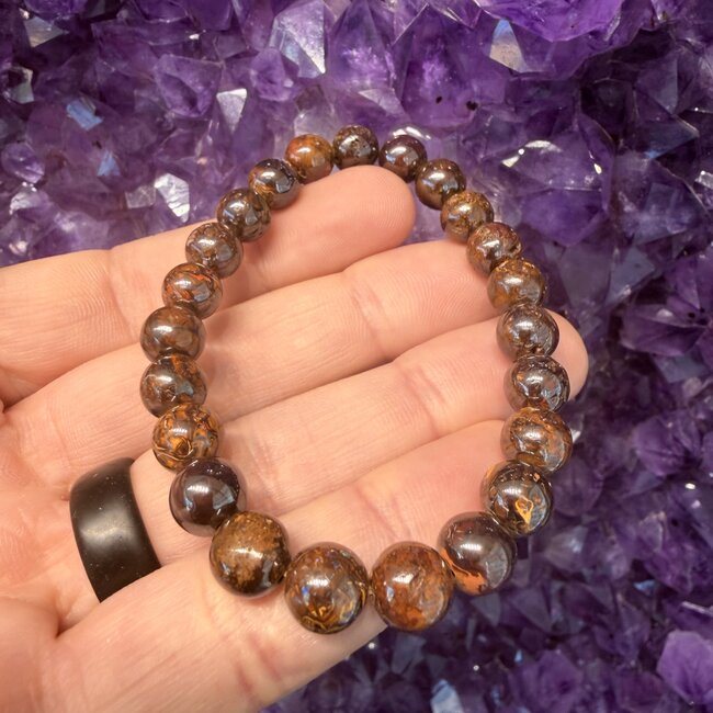 Australian Boulder Opal Bracelets - 8mm