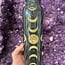Lunar Cycle Copper Water Bottle (950ml) 32oz - Green and Yellow