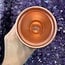 Lunar Cycle Copper Water Bottle (950ml) 32oz - Green and Yellow