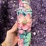 Zen Lotus Blossom Copper Water Bottle (950ml) 32oz - Multi Colored