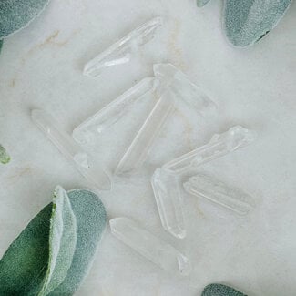 Tibetan Clear (Crystal) Quartz Double Terminated DT - Rough Raw Natural Tibet