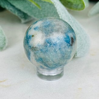 Afghanite (Afghan Lapis) Sphere Orb Globe - 25-30mm