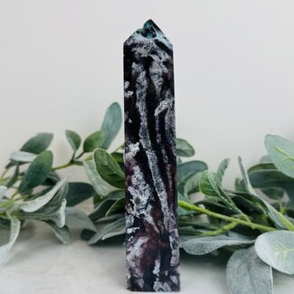 Ocean Jasper Obelisk - Tower Point Generator - 6" Large