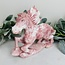 Pink Opal Horse Pony Carving - Figurine Specimen - 8" Long 6" High