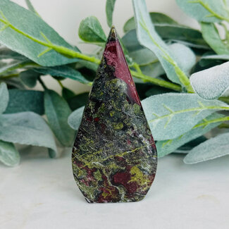 Dragons Blood Jasper Flame Point - Medium 4"
