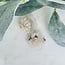 Flower (Cherry Blossom) Agate Rosette Rose - 1"