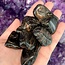 Black Tourmaline & Red Hematite - XL Extra Large Tumbled