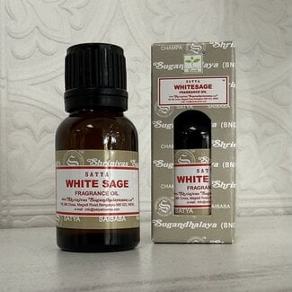 White Sage Fragrance Oil- 15ml -Satya