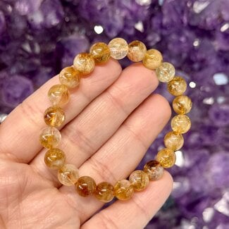 Citrine Bracelets - 8mm