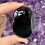Midnight Lace Black Obsidian Palm Pillow Pocket Stones - Large