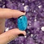 Peruvian Blue Opal Free Form Palm Stones (AAA Grade)