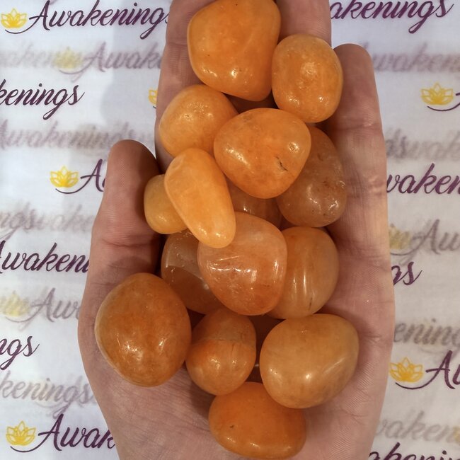 Gold Azeztulite - Tumbled