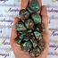 Chrysocolla and Hematite - Tumbled
