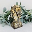 Picture Jasper Lion - 6" Carving Statue Pedestal Mount Home Decor
