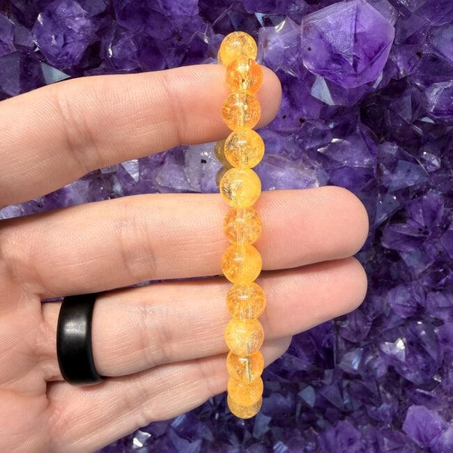 Brazilian Citrine (Unheated) Bracelets - 8mm