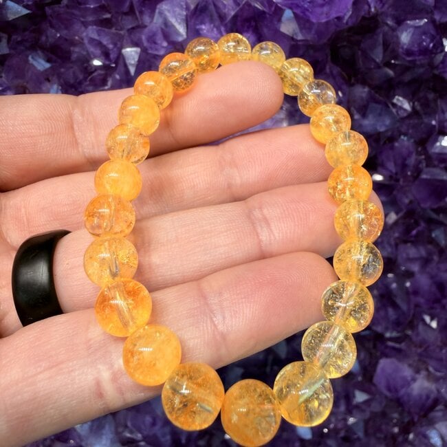 Brazilian Citrine (Unheated) Bracelets - 8mm