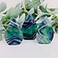 Rainbow Fluorite Flames - Medium 3-4" Teardrop