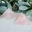 Rose Quartz Pyramids - Large (2")