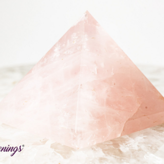 Rose Quartz Pyramid - Medium (1.5")