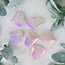Aura Rose Quartz Hearts - Large (2-2.5")