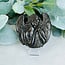 Goldsheen Gold Sheen Obsidian Guardian Angels - Medium Carving + Acrylic Stand