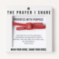 Progress With Purpose Christian Cord Bracelet - The Prayer I Share
