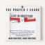 Live in Gratitude Christian Cord Bracelet - The Prayer I Share