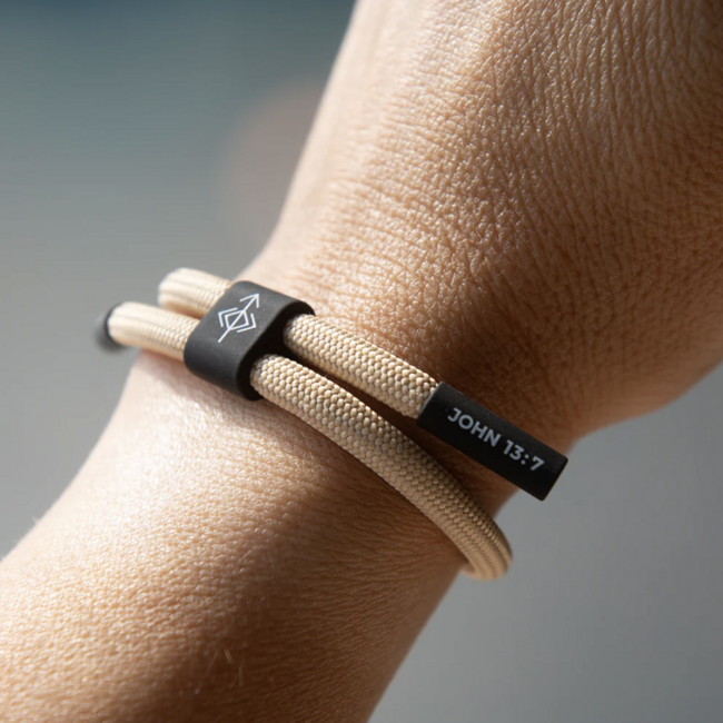 Trust His Timing Christian Cord Bracelet - The Prayer I Share