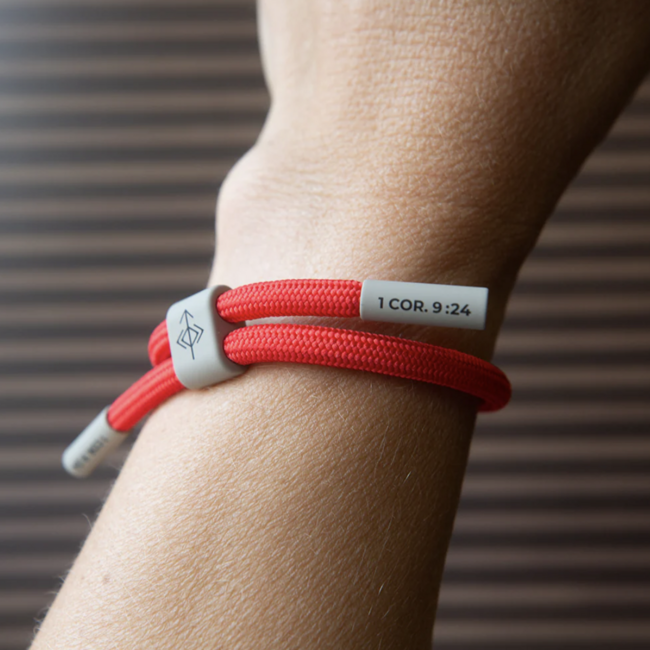 Pursue Greatness Christian Cord Bracelet - The Prayer I Share