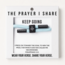 Keep Going Christian Cord Bracelet - The Prayer I Share