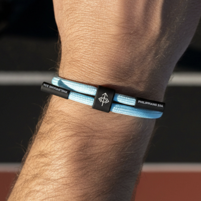 Keep Going Christian Cord Bracelet - The Prayer I Share