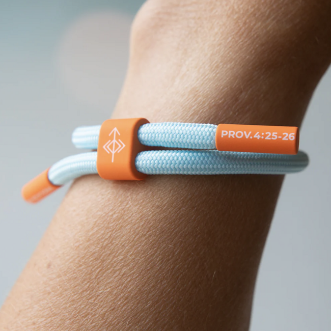 Stay Focused Christian Cord Bracelet - The Prayer I Share