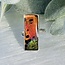 Multi Colored Wing Rings - Adjustable Rectangle Bezel Set - Sterling Silver