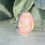 Rhodochrosite Rings - Size 9 Free Form Bezel Set - Sterling Silver