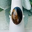 Pietersite (Tempest Stone) Rings - Size 6 Oval Bezel Set - Sterling Silver