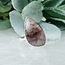 Super Seven 7 Rings - Size 5 "Teardrop Pear'  Bezel Set - Sterling Silver