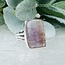 Super Seven 7 Rings - Size 5 Rectangle Bezel Set - Sterling Silver