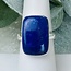 Lapis Lazuli Rings - Size 8 Rectangle Bezel Set - Sterling Silver