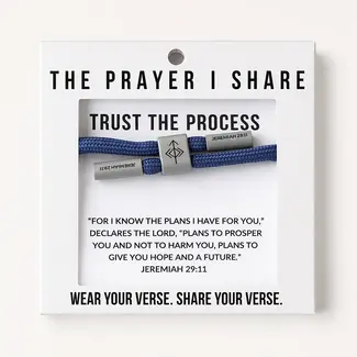 Trust the Process Christian Cord Bracelet - The Prayer I Share
