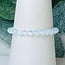 Opalite Rings - 2mm Adjustable Beaded Stretch Silver Bead Women