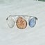 Sunstone Tanzanite & Rainbow Moonstone Rings - Size 5 Faceted Free Form Bezel Set - Sterling Silver