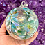 Aura Light Blue, White and Green Specula Spirit Friendship Gazing Watch Wizard Kugel Witch Balls- Small 4"x 4"