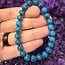 Blue Crinoid Fossil Bracelets - 8mm