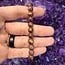 Purple Gold Mashan Jade Bracelets - 8mm