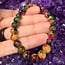 Multi-Colored Fire Agate Bracelets - 8mm