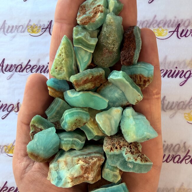 Blue Smithsonite - Rough Raw Natural