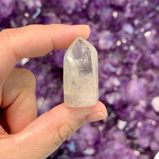 Clear (Crystal) Quartz Tower Generator Point - Mini (1-2")