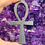 Shungite Ankh (Key of Life) -  4" Large Carving