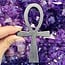 Shungite Ankh (Key of Life) -  4" Large Carving