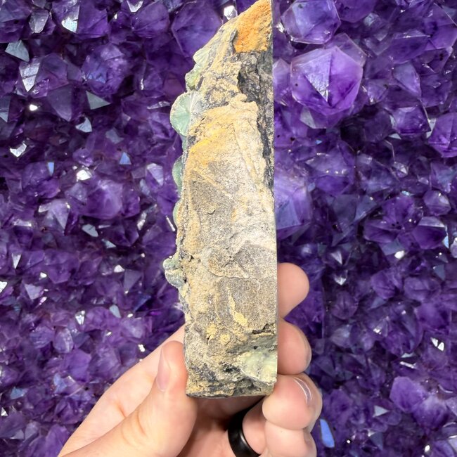 Wavellite (Devonite Fischerite Lasionite Lazionite Bialite) Specimen - Rough Raw Natural - #1